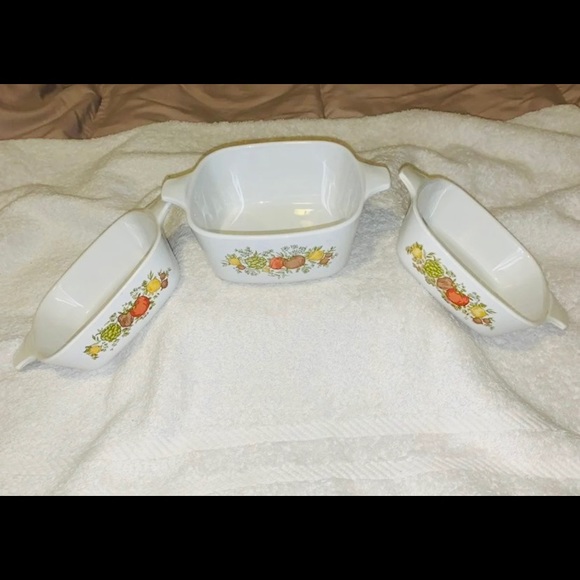 VTG Corning ware Spice of Life 3-piece set - Picture 8 of 8